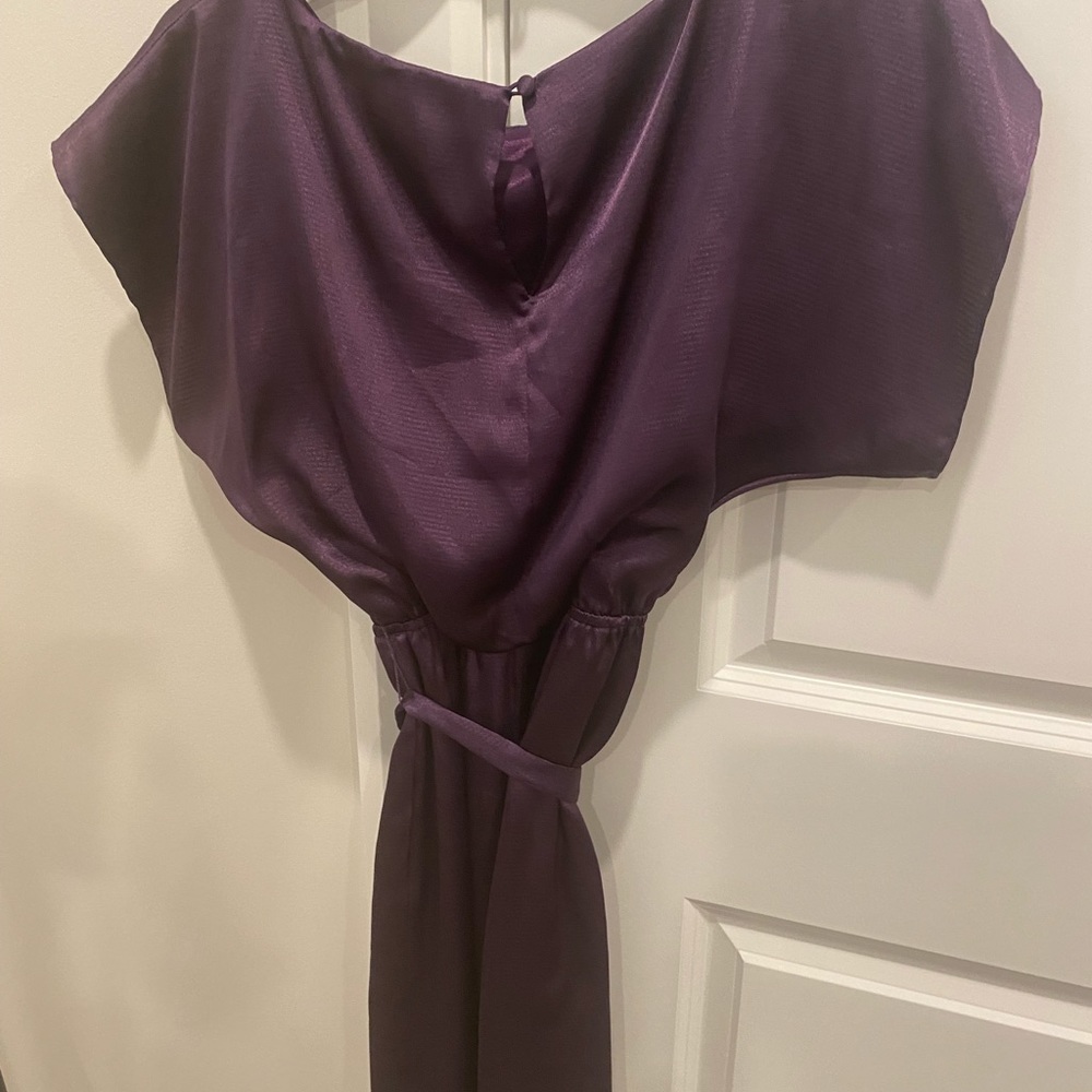 Purple Silk Dress - Picture 2 of 6